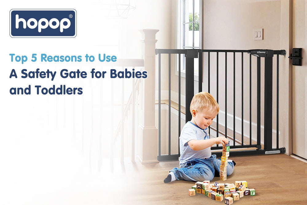 Top 5 Reasons to Use a Safety Gate for Babies and Toddlers