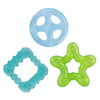 Hopop Multi-Textured, Water-Filled Cooling Teether – Pack of 3