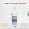 Hopop 3-Layer Stackable Baby Milk Powder & Food Storage Container