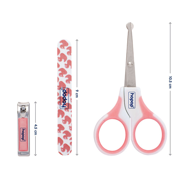 Hopop Safety Nail Care Set for Babies, Gentle & Easy Grooming Kit