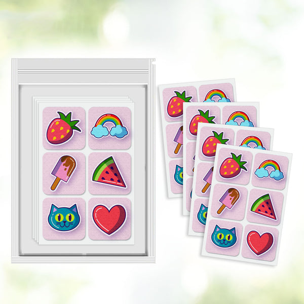 Hopop MoZzbito Mosquito Repellent Patches, Safe & Natural Protection for Kids - Assorted