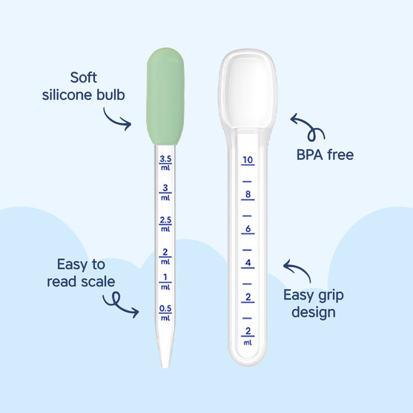 Hopop Medicine Spoon & Dropper – Accurate, Safe & Easy Dosing Tool