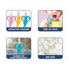 Hopop Easy Grip Banana-Shaped Silicone Baby Teether