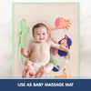 Soft Rubber Air Mat for Infants – Perfect for Massage and Diaper Changes
