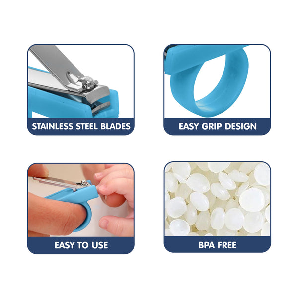 Hopop Nail Clipper Cutter with Finger Grip