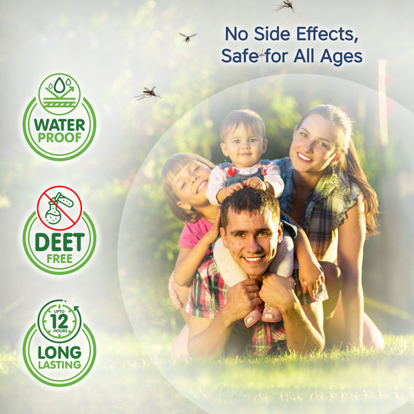 Hopop MoZzbito Mosquito Repellent Patches, Safe & Natural Protection for Kids - Assorted