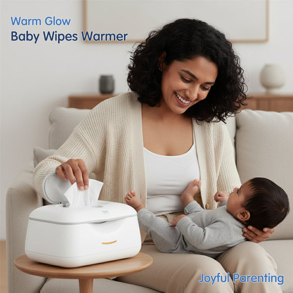 Hopop Warm Glow Baby Wipes Warmer | Gentle & Comfortable Wipe Heating