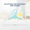 Hopop Adjustable Anti-Slip Baby Clothes Hangers – Pack of 6