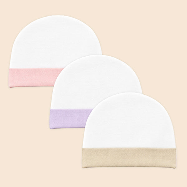 Hopop Soft & Comfortable Cotton Baby Caps