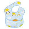 Hopop Easy-Clean Waterproof Baby Bib with Food Catcher Pocket