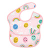 Hopop Easy-Clean Waterproof Baby Bib with Food Catcher Pocket