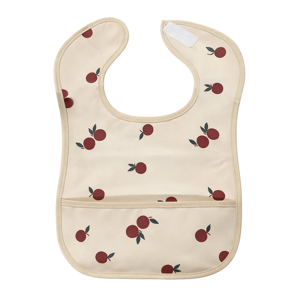 Hopop Easy-Clean Waterproof Baby Apron Bib with Crumb Catcher