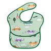 Hopop Easy-Clean Waterproof Baby Bib with Food Catcher Pocket