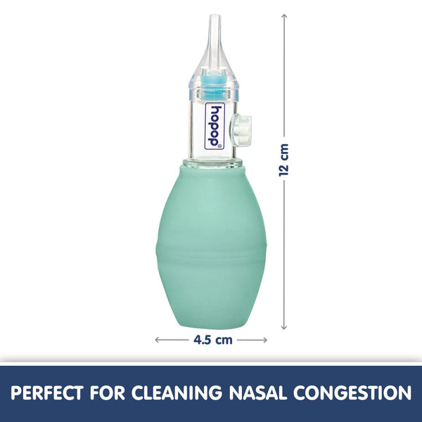 Hopop Anti-Reflux Baby Nose Cleaner, Gentle & Safe Nasal Aspirator