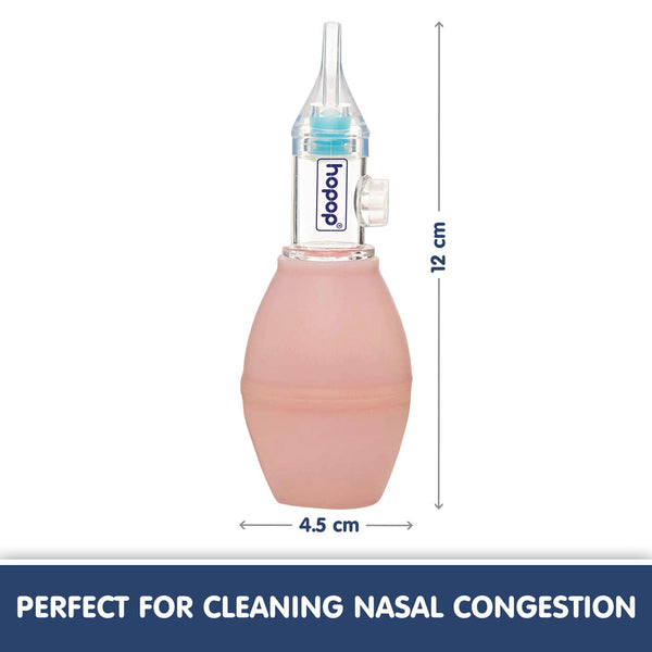 Hopop Anti-Reflux Baby Nose Cleaner, Gentle & Safe Nasal Aspirator