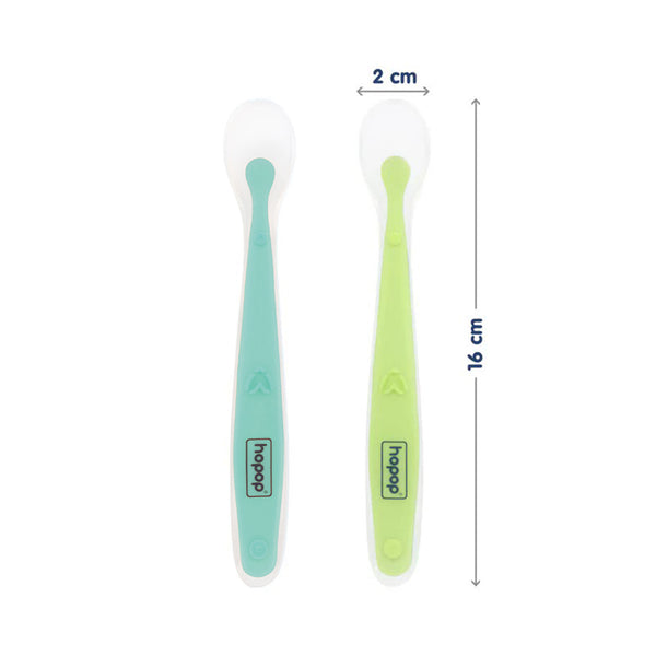 Ergonomic baby spoon handle – easy to grip
