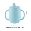 Hopop 3-in-1 Sipper Cup with Spout & Straw - 210ml