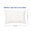 Hopop Soft & Breathable Premium Cotton Toddler Pillow with Pillowcase