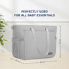 Tote Diaper Bag with Changing Mat