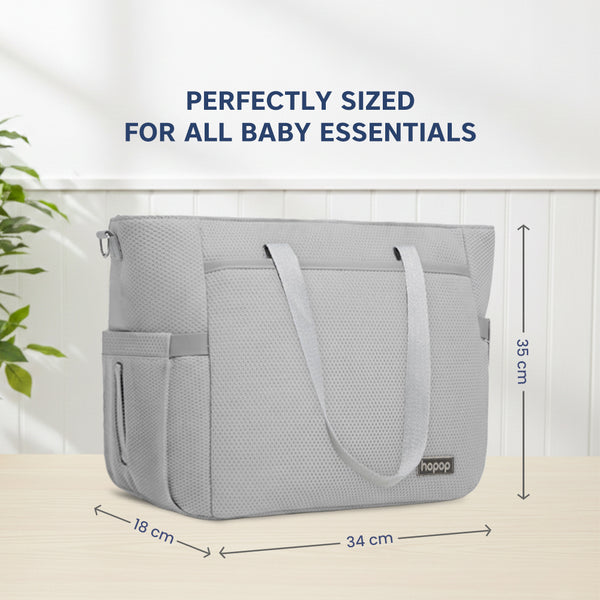 Tote Diaper Bag with Changing Mat