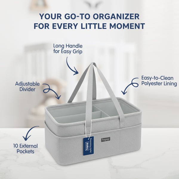 Hopop Baby Diaper Caddy Organizer