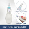 Hopop Anti-Reflux Baby Nose Cleaner, Gentle & Safe Nasal Aspirator