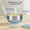 Hopop Baby Stainless Steel Bowl with Lid & Suction Base