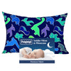 Hopop Soft & Breathable Premium Cotton Toddler Pillow with Pillowcase