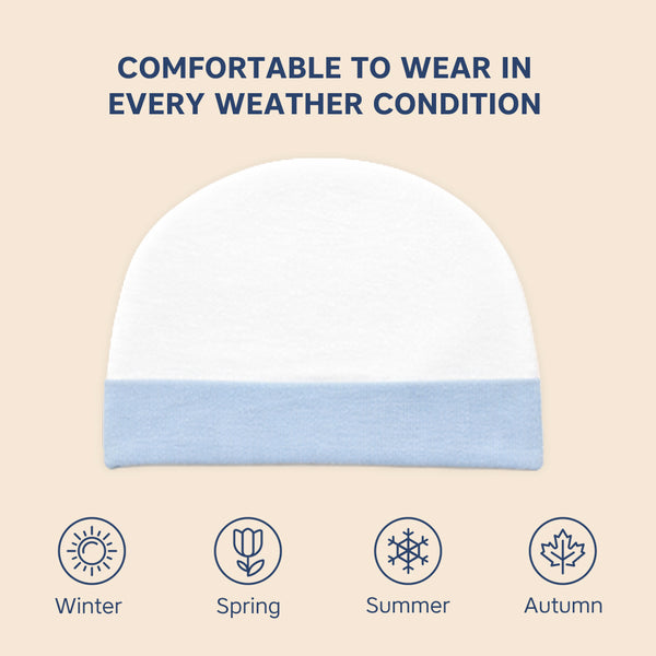 Hopop Soft & Comfortable Cotton Baby Caps
