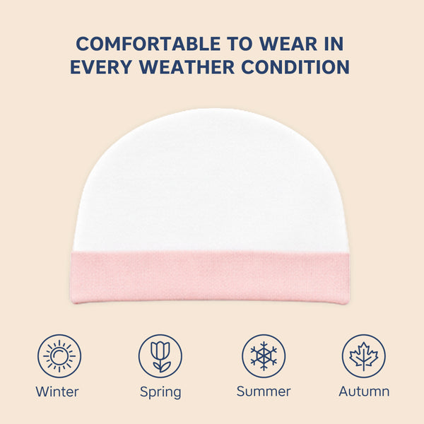 Hopop Soft & Comfortable Cotton Baby Caps