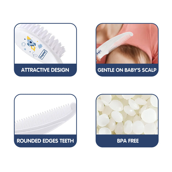 Newborn grooming essentials – baby hair care set