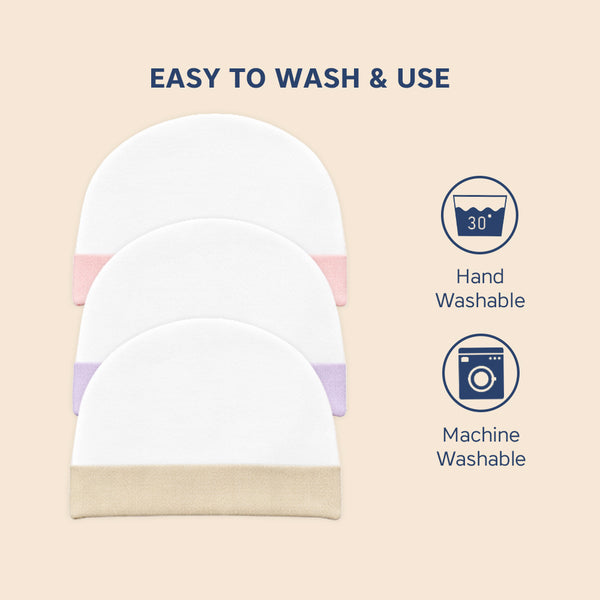 Hopop Soft & Comfortable Cotton Baby Caps