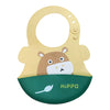 Hopop Easy Clean Crumb Catcher Silicone Bib