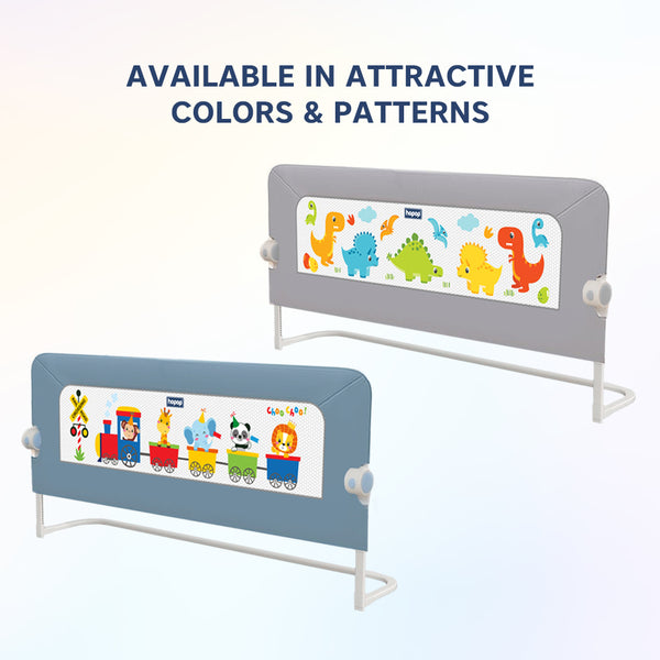 Hopop Secure Sleep Baby Bed Rail Guard - Safe & Easy to Install