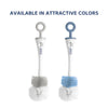Hopop 2-IN-1 Bottle & Nipple Cleaning Brush with Grooved Handle & Easy Hanging Storage