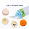 Hopop Soft Squeezy Silicone Spoon Food Feeder for Babies - 90ml