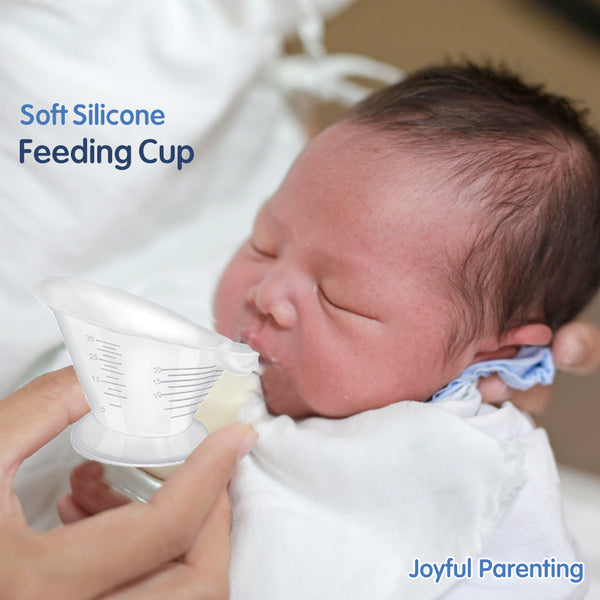 "Reusable baby feeding cup – boilable for safe and clean feeding"