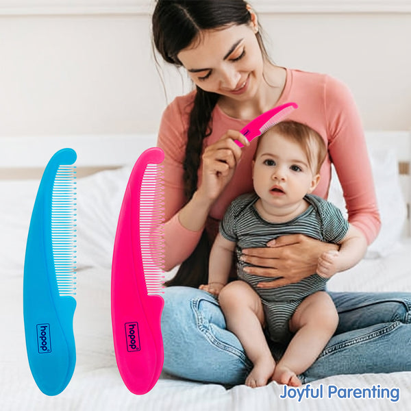 Hopop Baby Rounded Teeth Hair Comb, Safe & Gentle