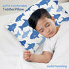 Hopop Soft & Breathable Premium Cotton Toddler Pillow with Pillowcase