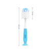 Hopop 2-IN-1 Bottle & Nipple Cleaning Brush with Grooved Handle & Suction Base
