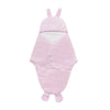 Hopop Baby Soft Fleece Hooded Wrapper Blanket - Pink