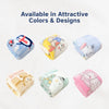 Cozy baby blanket – gentle on skin, soft and warm for newborns