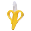 Hopop Easy Grip Banana-Shaped Silicone Baby Teether