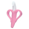 Hopop Easy Grip Banana-Shaped Silicone Baby Teether