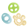 Hopop Multi-Textured, Water-Filled Cooling Teether – Pack of 3