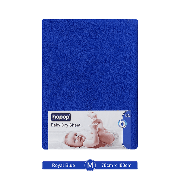 Hopop Waterproof Baby Bed Protector / Quick Dry Sheet - Medium Size
