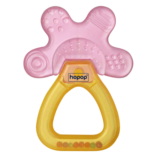 Hopop Water Filled Cooling Teether for Baby - Soothing Relief