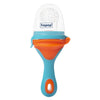 "BPA-free silicone baby feeder – fruit and food nibbler with mesh design"