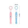 Soft tongue cleaner with rounded edges – pack of 2