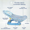 Anti-Skid Base Compact Baby Bather - hopop.in